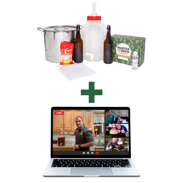 Beer Making Kit with Online Class