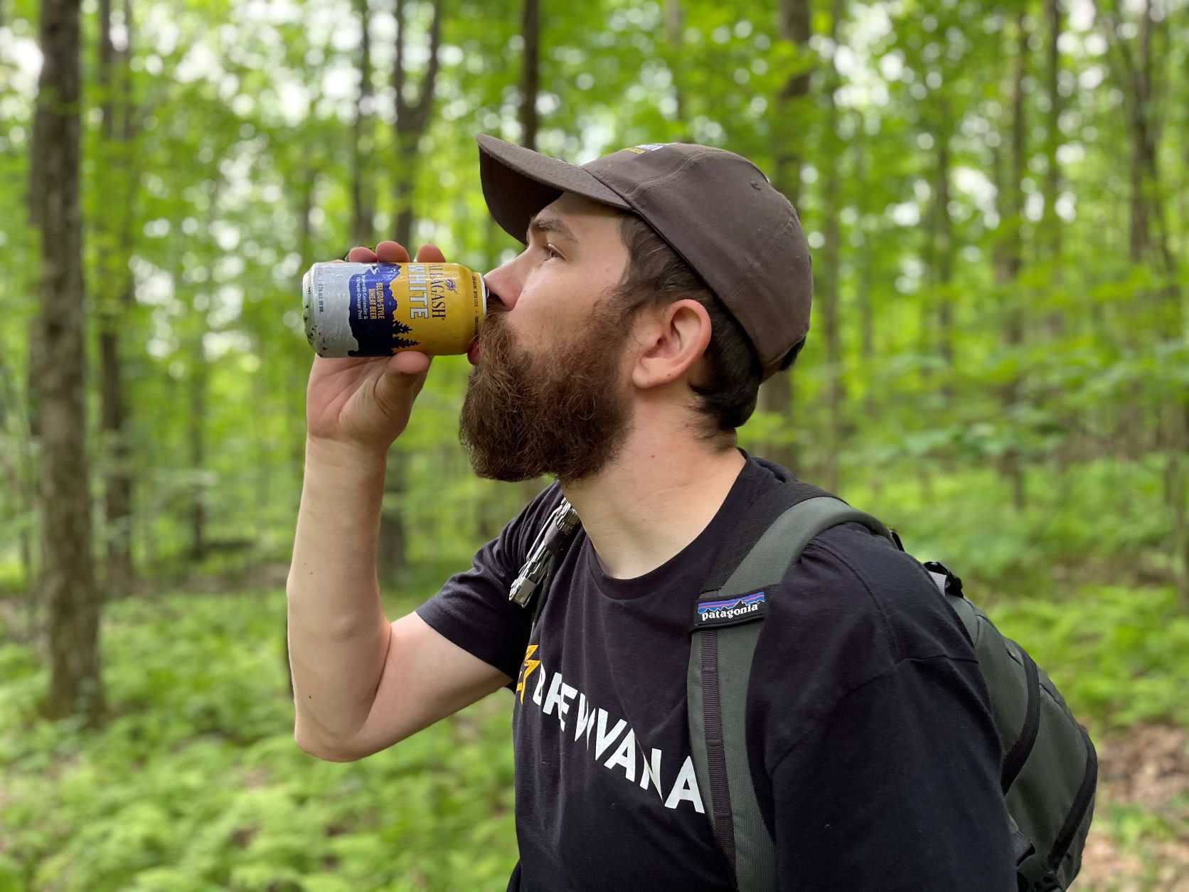 Brian Hatheway from the Brews Less Traveled Podcast enjoys his favorite summer beer