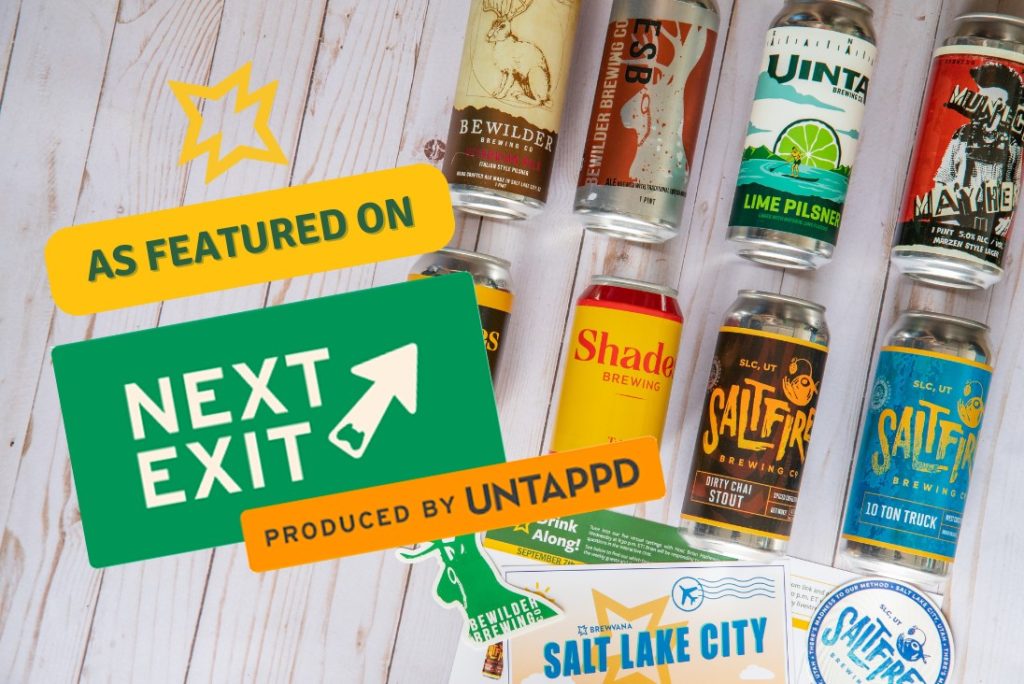Join the Brews Less Traveled Beer Club, as featured on the Cincinnati episode of Untappd's "Next Exit" YouTube show.
