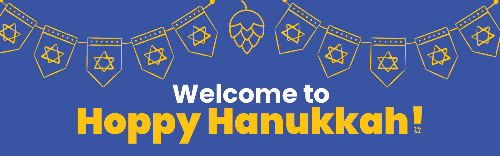 Welcome to Hoppy Hanukkah!
